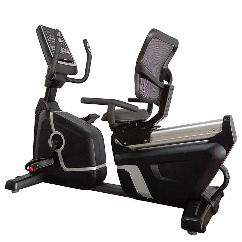 ComfortGlide R500 recumbent exercise bike with a back-supported seat
